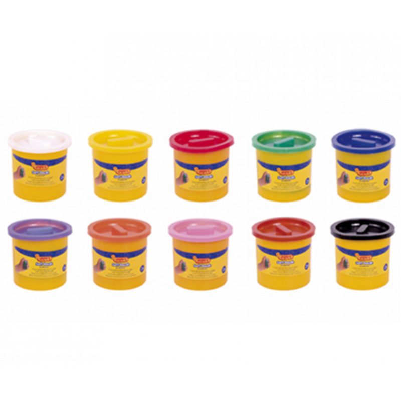 JOVI Soft Play Dough 10x110g – Assorted Colours