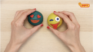 DIY Emoticons with Jovi soft dough