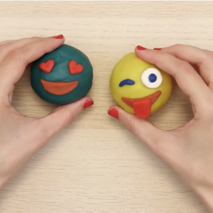 DIY Emoticons with Jovi soft dough