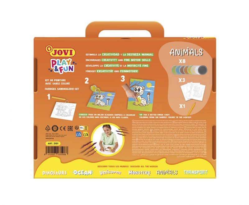 JOVI Sand Painting Kit - Animals - Image 12