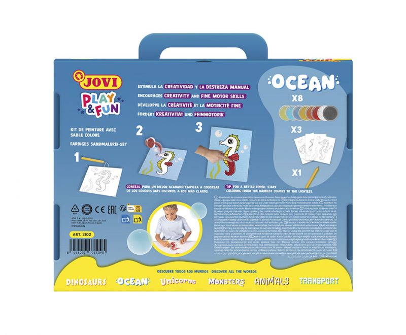 JOVI Sand Painting Kit - Ocean - Image 13