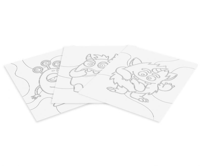 JOVI Sand Painting Kit - Monsters - Image 3