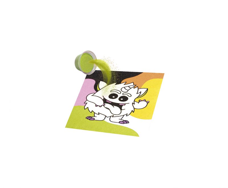 JOVI Sand Painting Kit - Monsters - Image 6