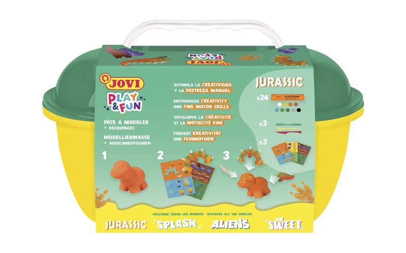 JOVI Plasticine Modelling Clay Kit - Jurassic - Image 8