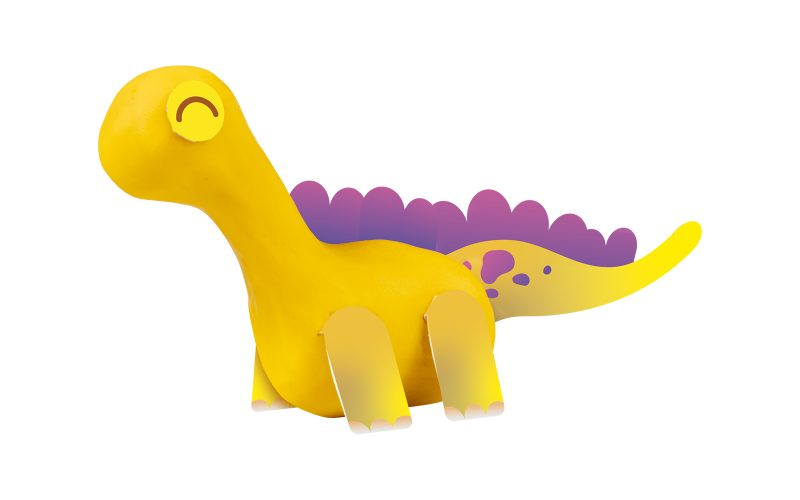 JOVI Plasticine Modelling Clay Kit - Jurassic - Image 4