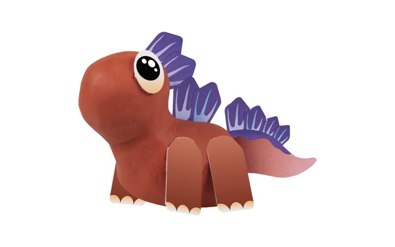 JOVI Plasticine Modelling Clay Kit - Jurassic - Image 5