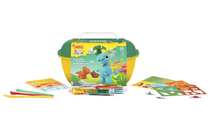 JOVI Plasticine Modelling Clay Kit - Jurassic - Image 2