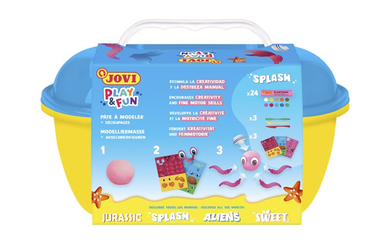 JOVI Plasticine Modelling Clay Kit - Splash - Image 8