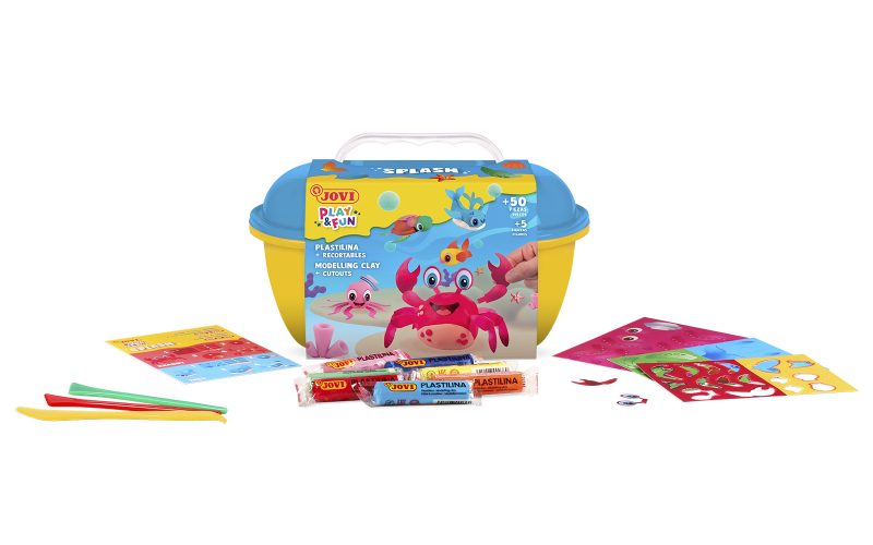 JOVI Plasticine Modelling Clay Kit - Splash - Image 2