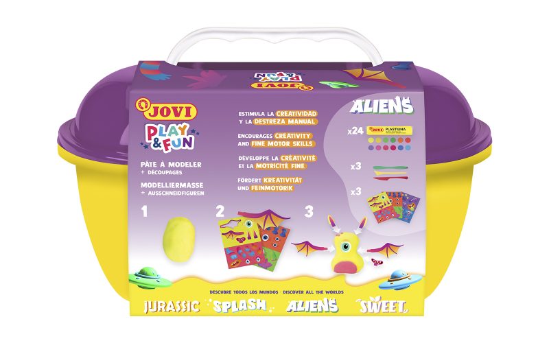 JOVI Plasticine Modelling Clay Kit - Aliens - Image 8