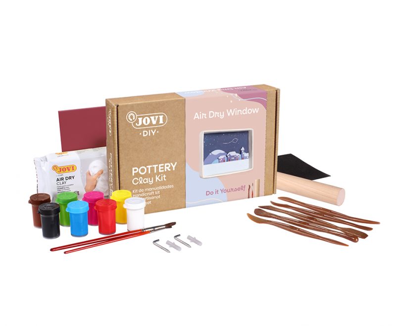 JOVI DIY Air Dry Clay Craft Kit - Window - Image 2