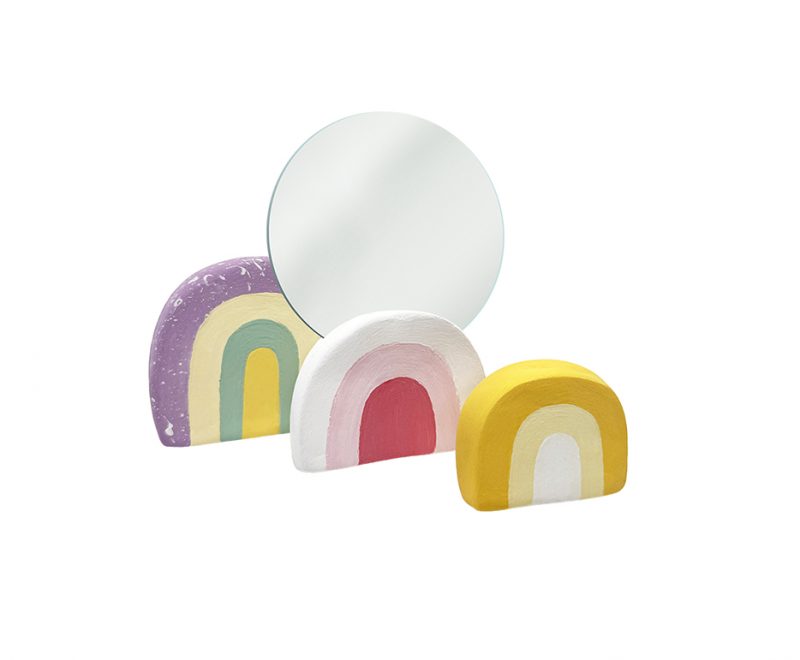JOVI DIY Air Dry Clay Craft Kit - Mirror - Image 13