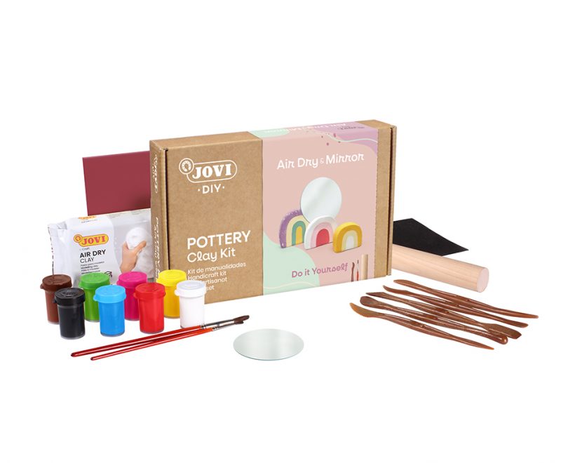 JOVI DIY Air Dry Clay Craft Kit - Mirror - Image 2