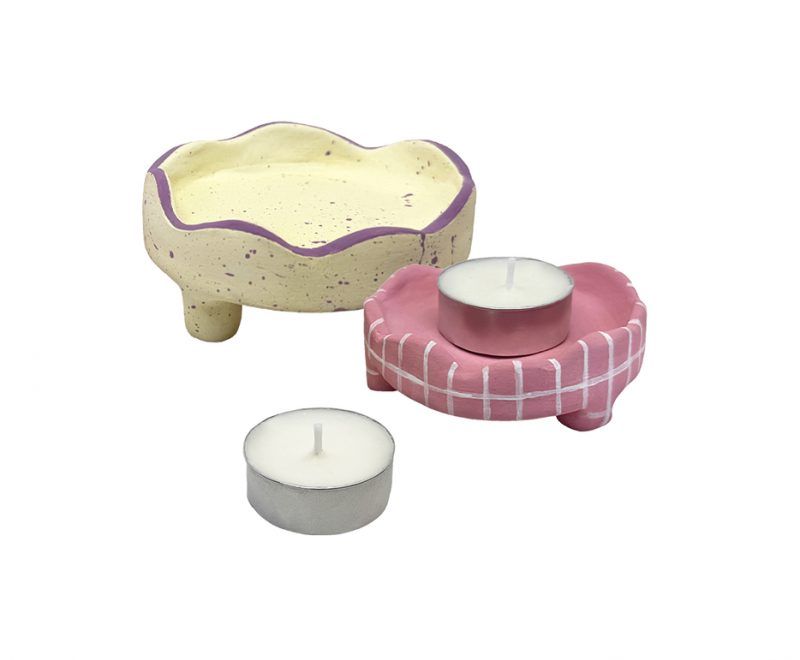 JOVI DIY Air Dry Clay Craft Kit - Candles - Image 13