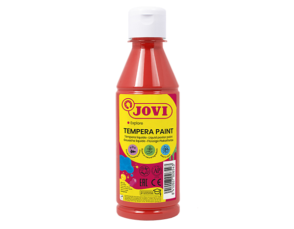 JOVI Tempera Poster Paint 250 ml - Red