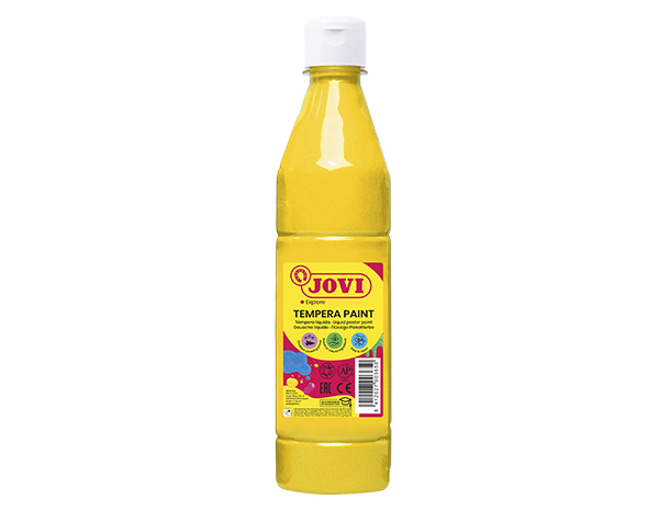 JOVI Tempera Poster Paint 500 ml - Yellow
