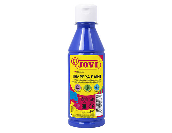 JOVI Tempera Poster Paint 250 ml - Dark blue