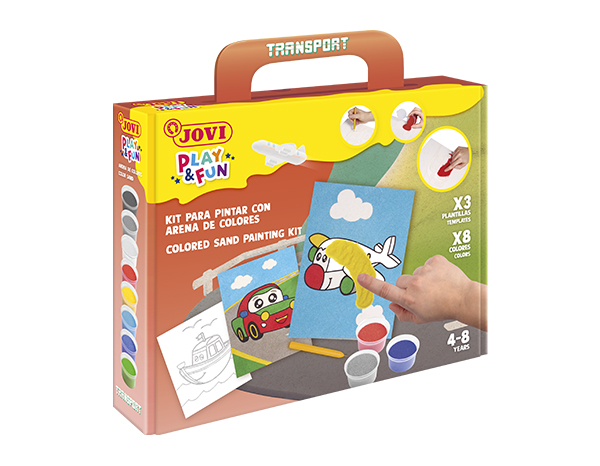 JOVI Sand Painting Kit - Transport