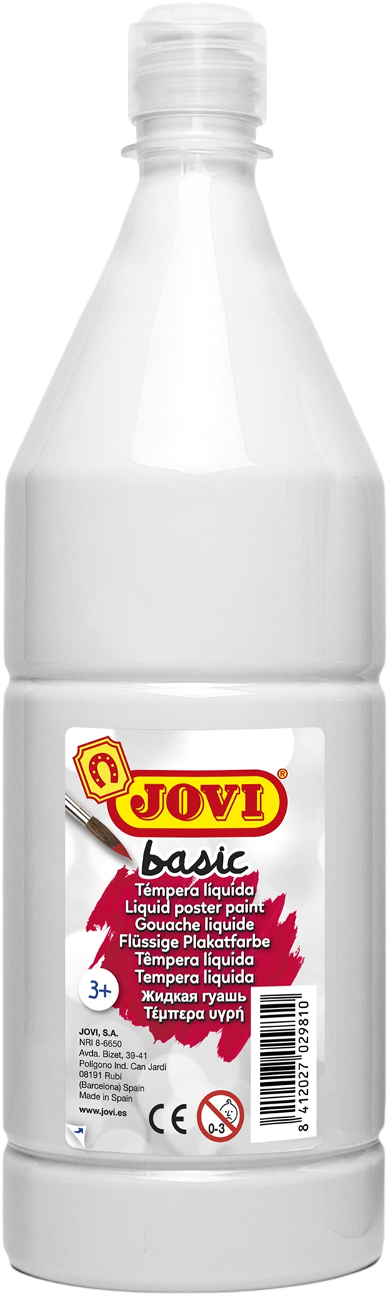 JOVI Basic Liquid Poster Paint 1000ml White