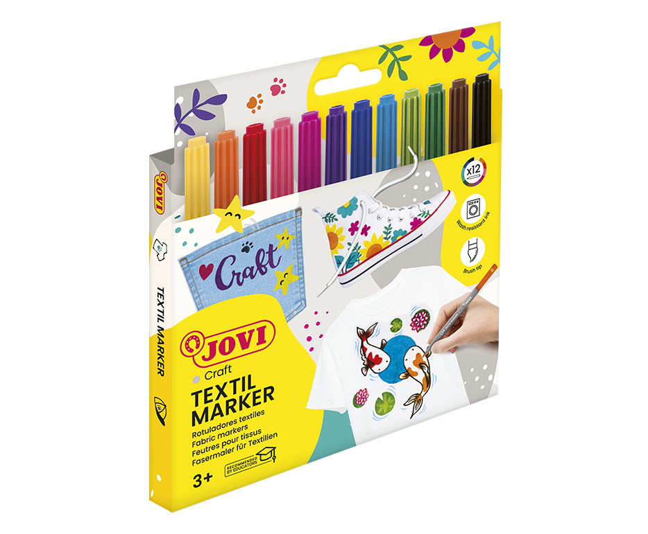 JOVI Fabric Markers 12's - Image 2