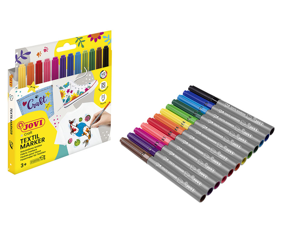 JOVI Fabric Markers 12's - Image 3