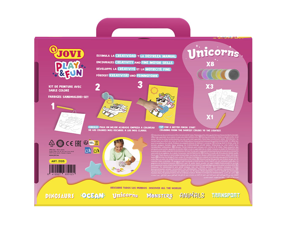 JOVI Sand Painting Kit - Dinosaurs - Image 13