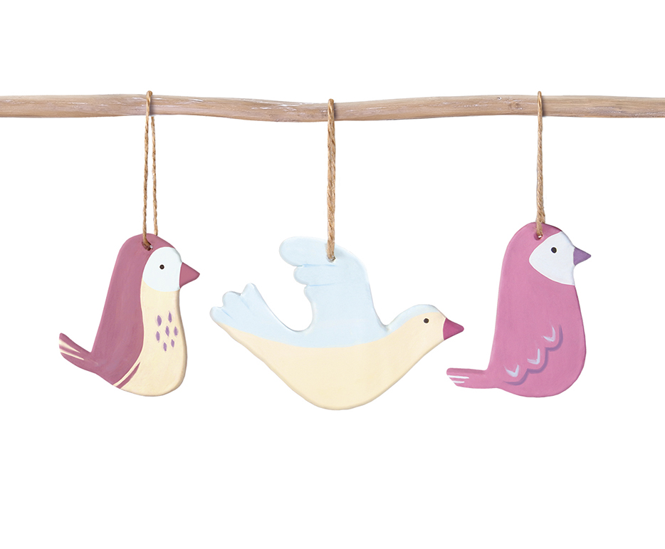 JOVI DIY Air Dry Clay Craft Kit - Birds - Image 14