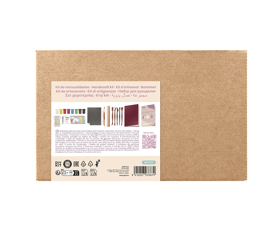 JOVI DIY Air Dry Clay Craft Kit - Birds - Image 15