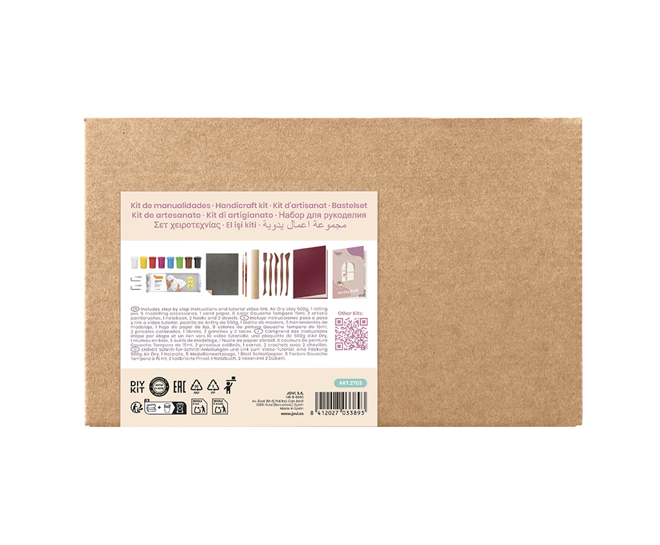 JOVI DIY Air Dry Clay Craft Kit - Shelf - Image 14
