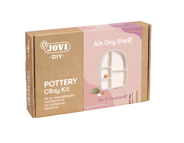 JOVI DIY Air Dry Clay Craft Kit - Shelf