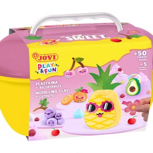 JOVI Plasticine Modelling Clay Kit - Sweet