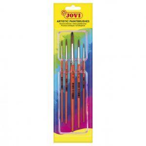 JOVI Paint Brushes - Artist 5's (#0,4,6,8,12)