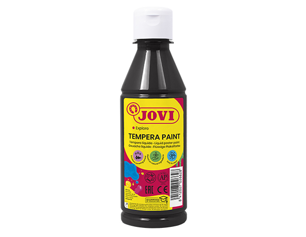 JOVI Tempera Poster Paint 250 ml - Black