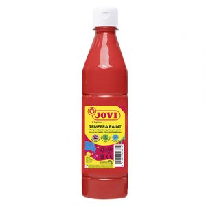 JOVI Tempera Poster Paint 500 ml - Red