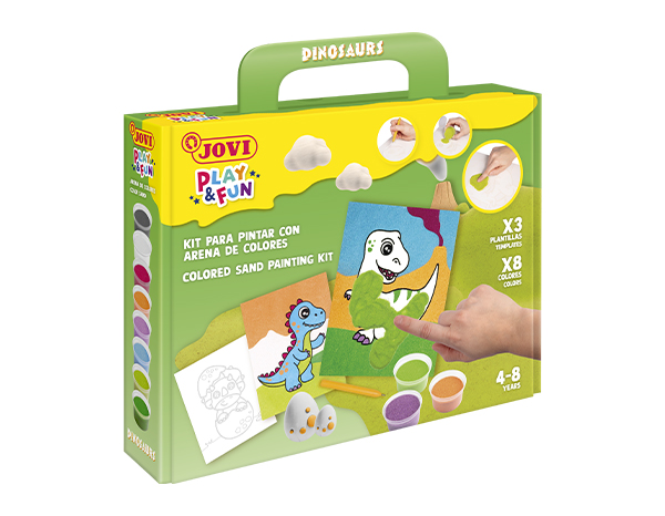 JOVI Sand Painting Kit - Dinosaurs