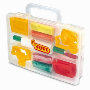 JOVI Plastilina Play Set 8x25g - Transparent Case