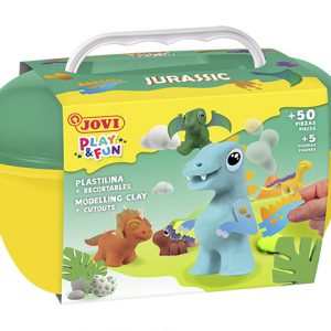 JOVI Plasticine Modelling Clay Kit - Jurassic