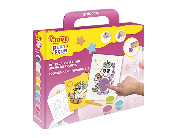JOVI Sand Painting Kit - Unicorns