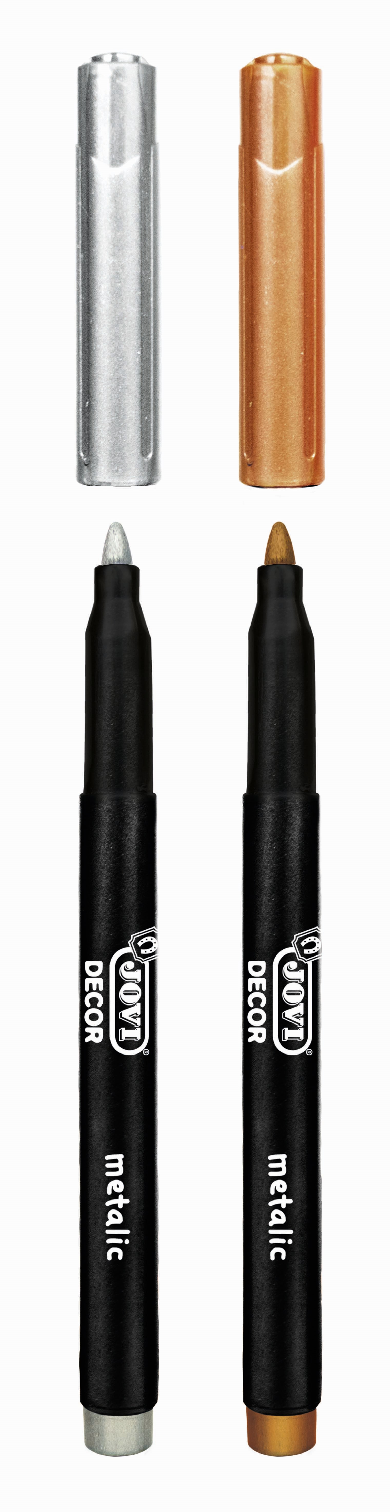 JOVI Metallic Markers 2's Gold and Silver
