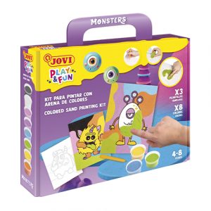 JOVI Sand Painting Kit - Monsters