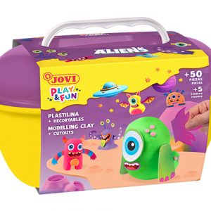 JOVI Plasticine Modelling Clay Kit - Aliens