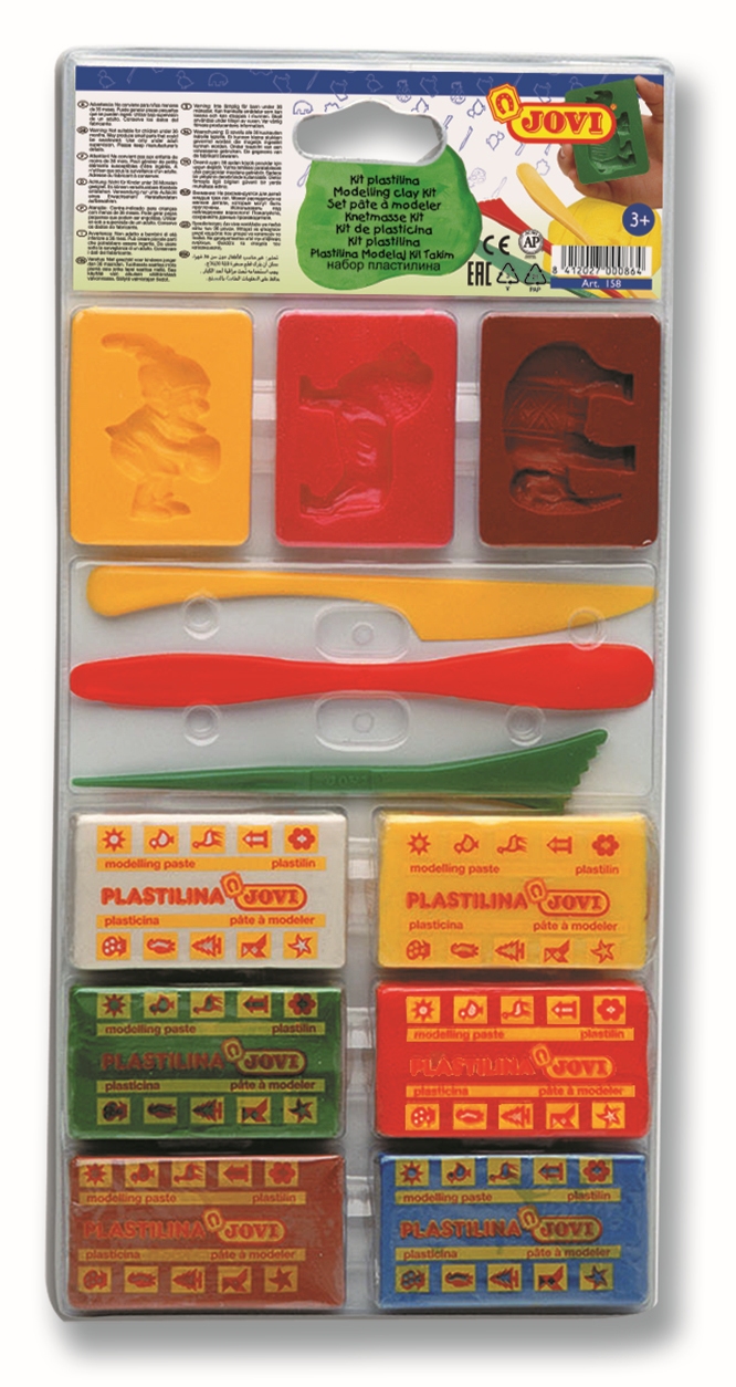 JOVI Plastilina Play Set 6x50g